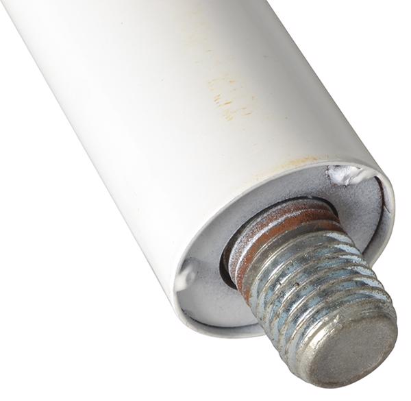 Adjustable Speaker Pole M20 Fixing White 